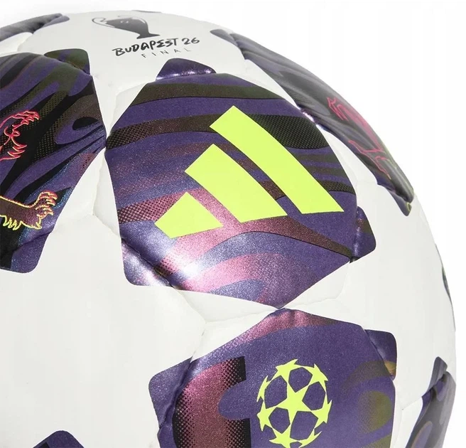 Мяч для футзала (мини-футбола) Adidas UCL 2026 Budapest Pro Sala JX9102 (размер 4) - Фото 4 Мяч для футзала (мини-футбола) Adidas UCL 2026 Budapest Pro Sala JX9102 (размер 4) - изображение 4