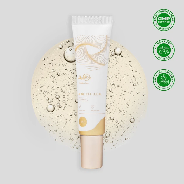 Противовоспалительная локальная эссенция для проблемной кожи MyIDi Acne-Off local essence 15 мл (4820267230059) - изображение 10