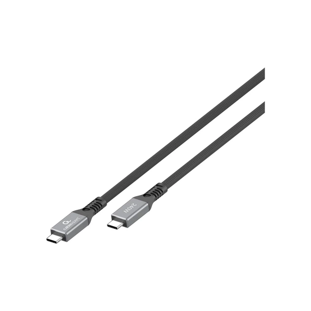 Дата кабель USB-C to USB-C 0.3m USB4 240W 8K60Hz 40Gbps Cablexpert (CCBP-USB4-CMCM240-0.3M) - изображение 2