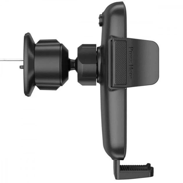 Автотримач для телефону Proove Perfect Pro Air Outlet Car Mount Автомобільний тримач на дефлектор з механічним затискачем, Чорний - Фото 3 Автотримач для телефону Proove Perfect Pro Air Outlet Car Mount Автомобільний тримач на дефлектор з механічним затискачем, Чорний - зображення 3