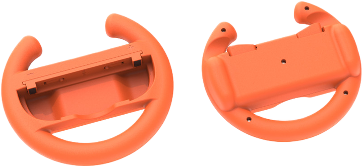 Тримач Кермо Yaxo для Joy-Con Wheels Set на NS/NS2 Inferno Orange/Hydro Blue (YGWSJCH01CM) - зображення 4