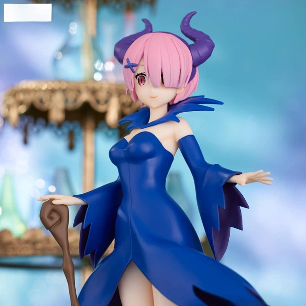 Аниме фигурка FuRyu Ram Рам Sleeping Beauty Another Color Спящая красавица с Жизнь в Альтернативном мире с нуля 22 см - изображение 2