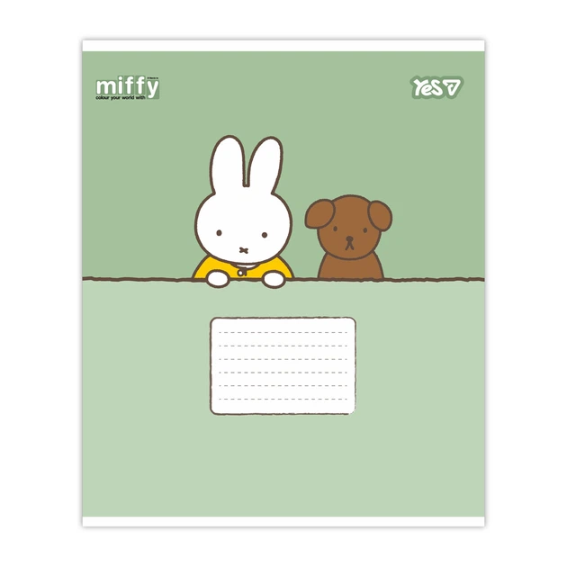 Зошит шкільний Yes My Miffy А5 12 аркушів коса лінія (768653) - Фото 5 Зошит шкільний Yes My Miffy А5 12 аркушів коса лінія (768653) - зображення 5