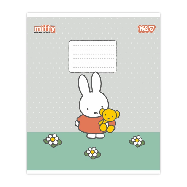 Зошит шкільний Yes My Miffy А5 12 аркушів коса лінія (768653) - Фото 6 Зошит шкільний Yes My Miffy А5 12 аркушів коса лінія (768653) - зображення 6