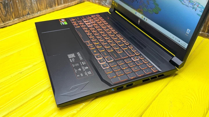 Ноутбук Acer Nitro V16 ANV16-42 (16.0" FHD IPS/180 Hz,Ryzen AI 5 240,RTX 5050 8 GB) (6299) Б/У - изображение 3