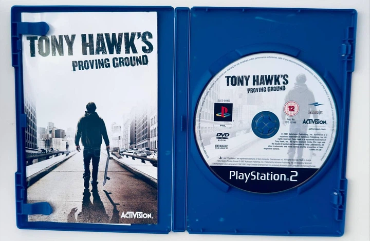 Диск для PlayStation 2 - Tony Hawk's Proving Ground, англійська версія, Б/В - Фото 3 Диск для PlayStation 2 - Tony Hawk's Proving Ground, англійська версія, Б/В - зображення 3