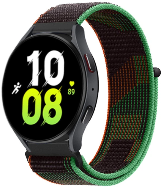 Ремінець тканинний Nylon MRK для смарт-годин Redmi Watch 5 Active / Redmi Watch 5 Lite 22 мм із застібкою на липучці Black, Red, Green (mrk5867) - Фото 1 Ремінець тканинний Nylon MRK для смарт-годин Redmi Watch 5 Active / Redmi Watch 5 Lite 22 мм із застібкою на липучці Black, Red, Green (mrk5867) - зображення 1