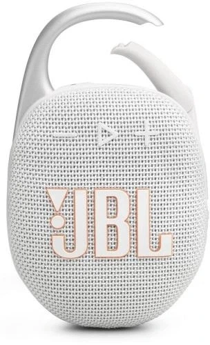 Колонка портативная 1.0 Clip 5 White, 7B, Bluetooth, питание от аккумулятора JBL (2000003500291) - Фото 2 Колонка портативная 1.0 Clip 5 White, 7B, Bluetooth, питание от аккумулятора JBL (2000003500291) - изображение 2