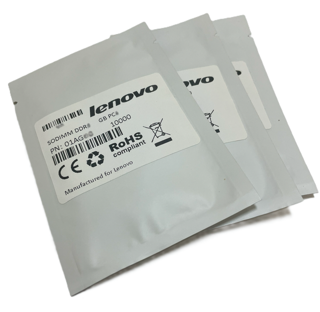 Оперативна пам'ять Lenovo SODIMM DDR3L 8Gb 1600MHz PC3L-12800 (03T7118) - зображення 2