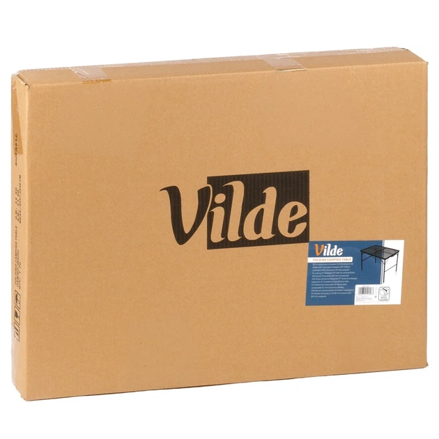 Стіл туристичний Vilde 489393 розкладний 2в1 90 x 60 x 42/66 см Чорний (5900670121577) - Фото 14 Стіл туристичний Vilde 489393 розкладний 2в1 90 x 60 x 42/66 см Чорний (5900670121577) - зображення 14