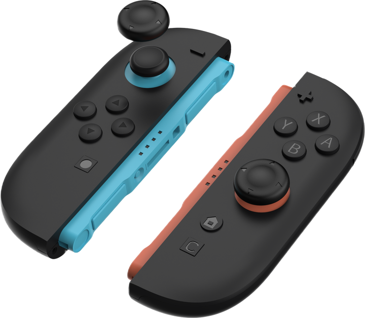 Накладки для джойстика YaxoJoy-Con Thumbstick Set на NS2 Techno Black (YGTSCA01B) - Фото 8 Накладки для джойстика YaxoJoy-Con Thumbstick Set на NS2 Techno Black (YGTSCA01B) - зображення 8