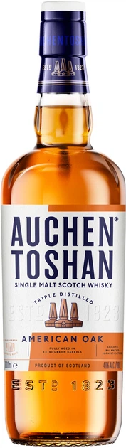 Виски Auchentoshan American Oak 0.7 л 40% в подарочной упаковке (5010496003565_5010496002001) - изображение 2