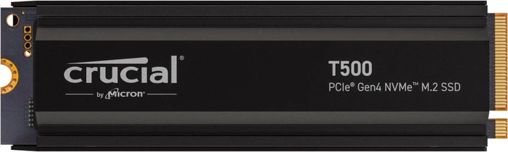 Накопичувач SSD Micron (Crucial) M.2 2280 1TB T500 heatsink (CT1000T500SSD5) 333426 - Фото 1 Накопичувач SSD Micron (Crucial) M.2 2280 1TB T500 heatsink (CT1000T500SSD5) 333426 - зображення 1