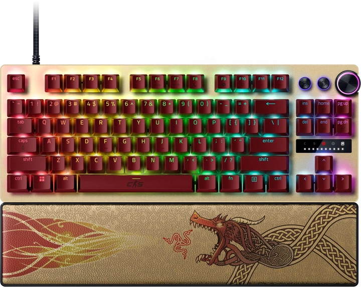 Клавіатура RAZER Huntsman V3 PRO TKL Counter-Strike 2 Ed. (RZ03-04982100-R3M1) - Фото 1 Клавіатура RAZER Huntsman V3 PRO TKL Counter-Strike 2 Ed. (RZ03-04982100-R3M1) - зображення 1