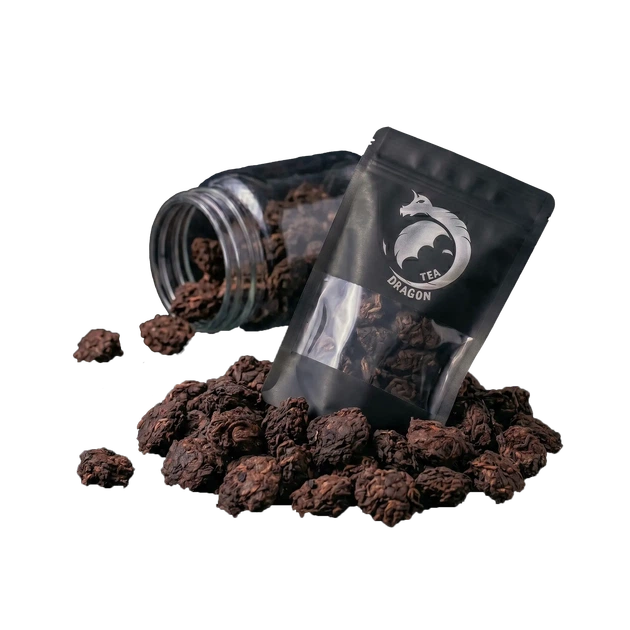 Чай Dragon Tea Шу Пуер Лао Ча Тоу (Чайні голови) 2020 р. 50 г - Фото 1 Чай Dragon Tea Шу Пуер Лао Ча Тоу (Чайні голови) 2020 р. 50 г - изображение 1