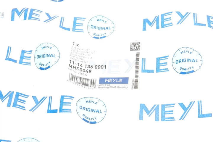 Фільтр гідравлічний АКПП MEYLE 11-14 136 0001 Peugeot 206, Expert, 407, 806, 807, 306, 2008, 308; Citroen Xsara, DS4, Jumpy, C-Elysee, C5, DS3; Renault Laguna 226333, 7700107587, 8200807136 - изображение 4