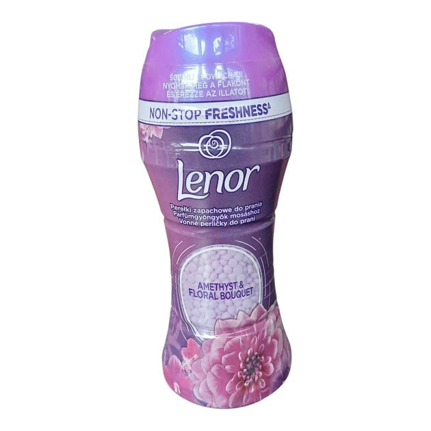 Lenor Amethyst and Floral Bouquet парфумовані гранули для прання 210г - Фото 1 Lenor Amethyst and Floral Bouquet парфумовані гранули для прання 210г - изображение 1
