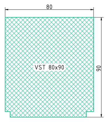 Профіль виносного монтажу вікон VSThermo VST 80х90 1180 мм - зображення 3