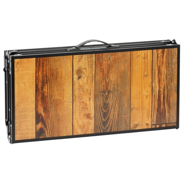Стіл туристичний Vilde 489402 розкладний 2в1 90 x 60 x 25/54,5 см Коричневий (5900670121669) - Фото 5 Стіл туристичний Vilde 489402 розкладний 2в1 90 x 60 x 25/54,5 см Коричневий (5900670121669) - зображення 5