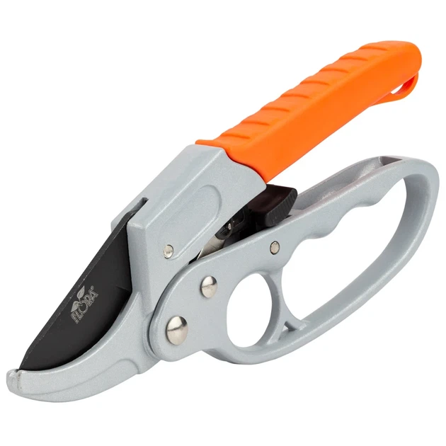 Секатор с храповым механизмом Flora 5021354 до 25 мм 200 г 12x26.5x1.5 см - Фото 5 Секатор с храповым механизмом Flora 5021354 до 25 мм 200 г 12x26.5x1.5 см - изображение 5