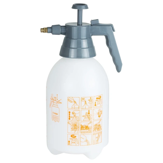 Обприскувач ручний 2л FLORA пластик 17,5х32х12,5 см - зображення 4