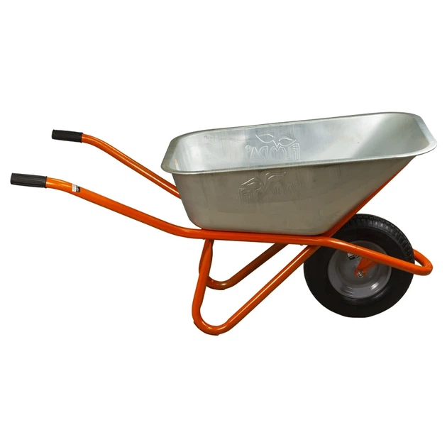 Тачка строительная одноколесная 90л 200кг колесо 15" FLORA 5056464 - изображение 6
