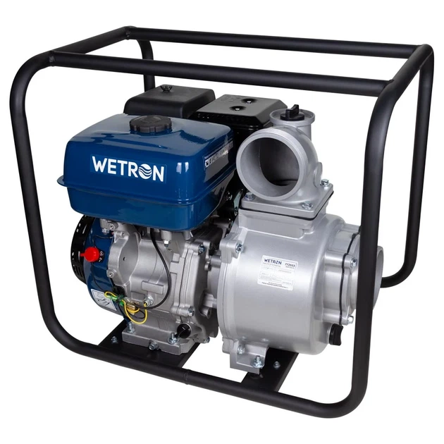 Мотопомпа WETRON WM100CX 15 л.с. 110 м³/ч 4-х тактный алюминий 640x480x590 мм - изображение 2