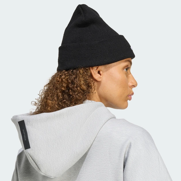Шапка-бини New Logo Cuff adidas JM0428 (Для дітей) черный (4068809589252) - изображение 5