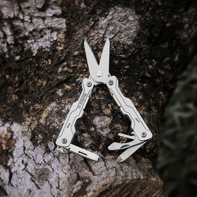 Мультитул NexTool Micro Sailor Scissors S0 93,6 мм нержавіюча сталь сріблястий - Фото 5 Мультитул NexTool Micro Sailor Scissors S0 93,6 мм нержавіюча сталь сріблястий - зображення 5