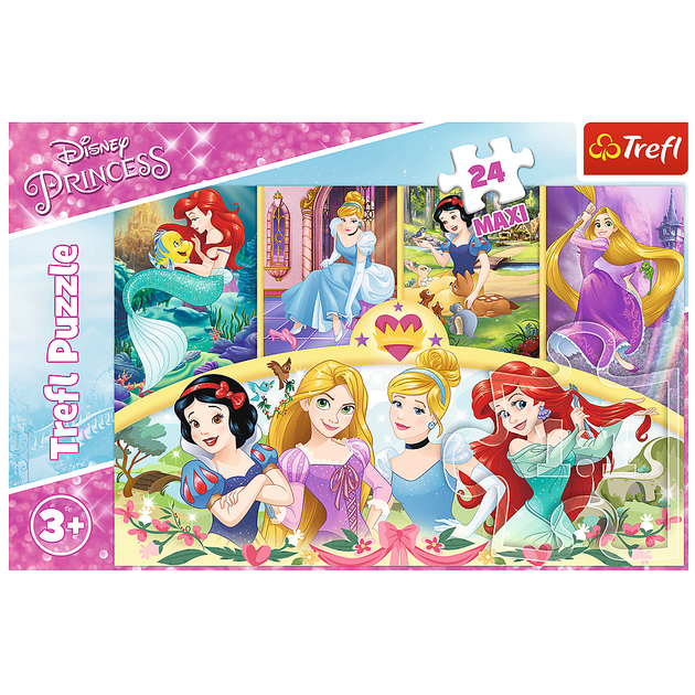 Puzzle Trefl Disney Princess Magia wspomnień Maxi 24 elementy (5900511142945) - obraz 3