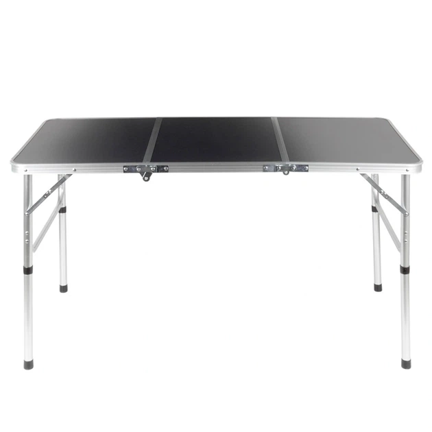 Стіл туристичний Vilde 489407 розкладний 2в1 120 x 60 x 34,5/65 см Графітовий (5900670121713) - Фото 2 Стіл туристичний Vilde 489407 розкладний 2в1 120 x 60 x 34,5/65 см Графітовий (5900670121713) - зображення 2