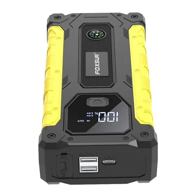 Пусковое устройство бустер Foxsur Car Jump starter FJS-650 800A 12В - изображение 3