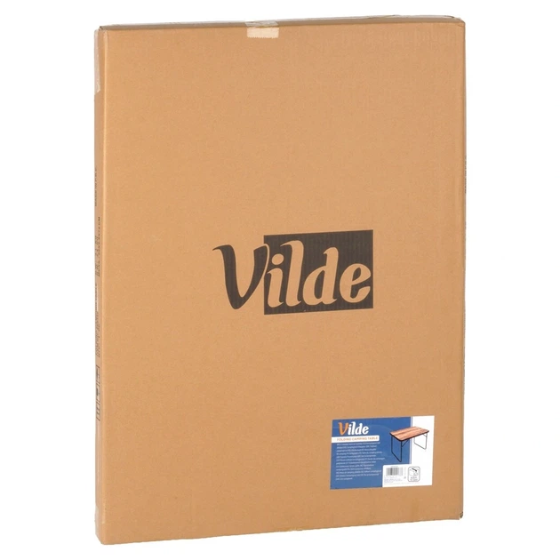 Стіл туристичний Vilde 489409 розкладний 70 x 50 x 60 см Коричневий (5900670121737) - Фото 12 Стіл туристичний Vilde 489409 розкладний 70 x 50 x 60 см Коричневий (5900670121737) - зображення 12