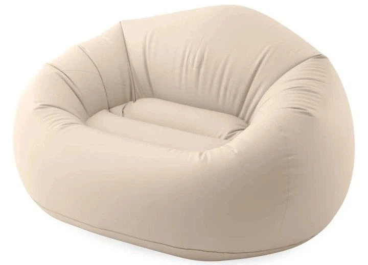 Надувное велюровое кресло 137х127х74см Beanless Bag Chair, Intex 66505 - Фото 2 Надувное велюровое кресло 137х127х74см Beanless Bag Chair, Intex 66505 - изображение 2