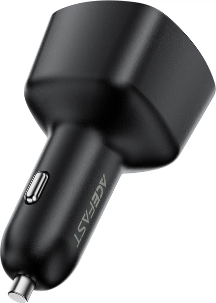 Автомобильное зарядное устройство для Acefast B18 200 Вт, два USB Type-C и USB-A Black (6974316285953) - изображение 3