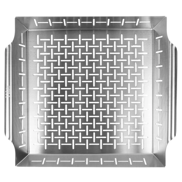 Koszyk do grillowania Vilde 489420 stal nierdzewna 39.5 x 35 x 6 cm (5900670122420) - obraz 4
