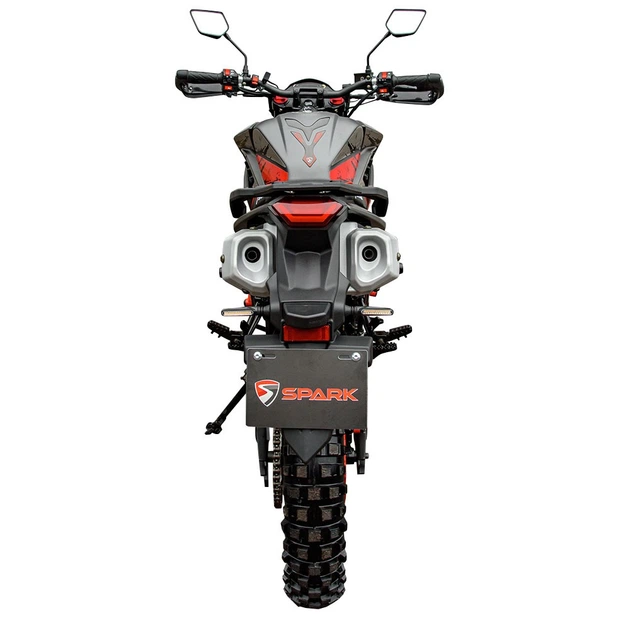 Мотоцикл Spark SP300T-1 (заводська упаковка) (Чорний із червоним) - зображення 7