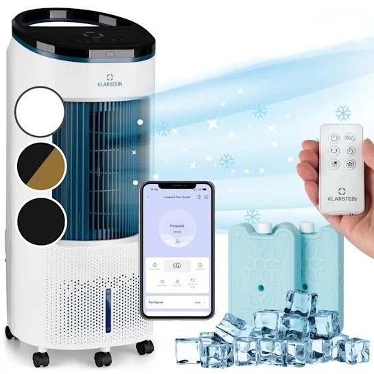 Охладитель воздуха Klarstein IceWind Plus Smart 4-in-1 (10040209) - Фото 5 Охладитель воздуха Klarstein IceWind Plus Smart 4-in-1 (10040209) - изображение 5