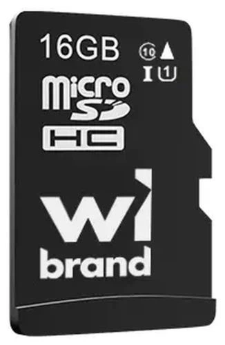 Карта памяти microSDHC, 16Gb, Wibrand, Class10 UHS-I U1, без адаптера (WICDHU1/16GB) - Фото 1 Карта памяти microSDHC, 16Gb, Wibrand, Class10 UHS-I U1, без адаптера (WICDHU1/16GB) - изображение 1