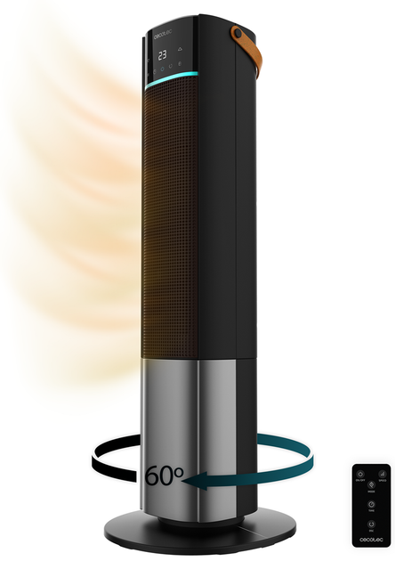 Тепловентилятор Cecotec Ready Warm 2070 Max Ceramic Rotate Smart - Фото 2 Тепловентилятор Cecotec Ready Warm 2070 Max Ceramic Rotate Smart - зображення 2