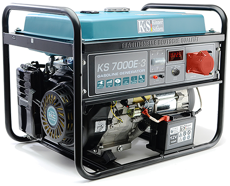 Бензиновий генератор Könner&Söhnen KS 7000E-3 - изображение 6