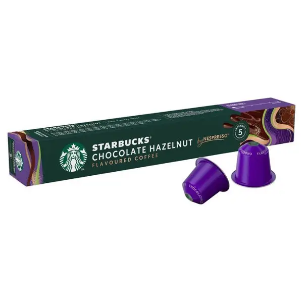 Кофе в капсулах Starbucks Chocolate Hazelnut, 10 капсул Nespresso - Фото 1 Кофе в капсулах Starbucks Chocolate Hazelnut, 10 капсул Nespresso - изображение 1