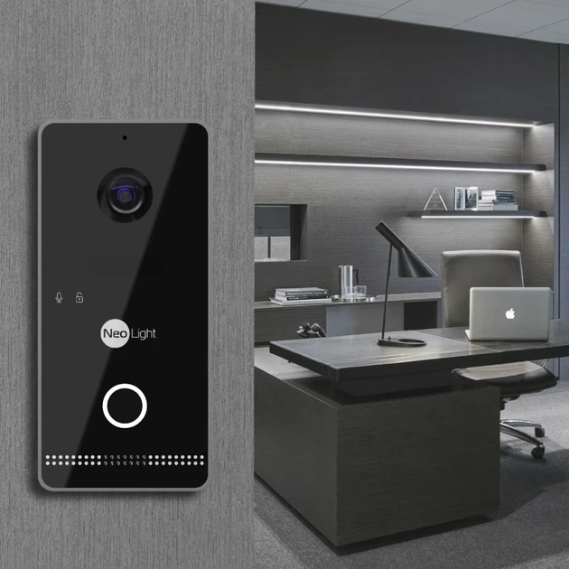 Комплект відеодомофону Neolight ALPHA Hybrid + OPTIMA IPW Black - Фото 3 Комплект відеодомофону Neolight ALPHA Hybrid + OPTIMA IPW Black - зображення 3