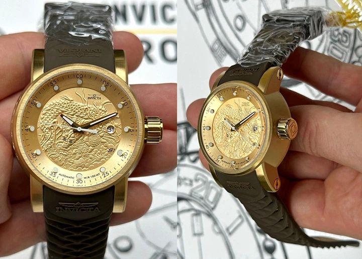 Механические часы Invicta S1 Rally 12790 Yakuza 48 mm Automatic 100 MT - изображение 4