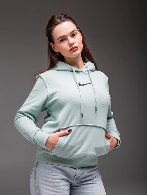 Женское худи мятное 3XL R.A drop-6009 - Фото 4 Женское худи мятное 3XL R.A drop-6009 - изображение 4