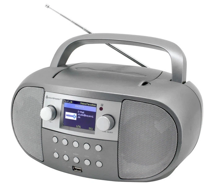 CD бумбокс Soundmaster SCD7600TI USB Bluetooth Wi-Fi DAB+ FM - изображение 2
