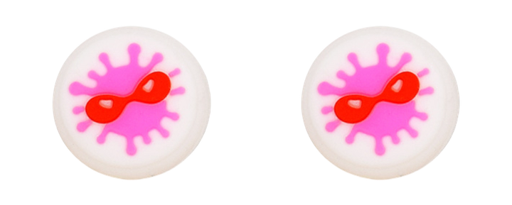 Накладки на стики для Nintendo Switch Splatoon Blots - Фото 1 Накладки на стики для Nintendo Switch Splatoon Blots - изображение 1