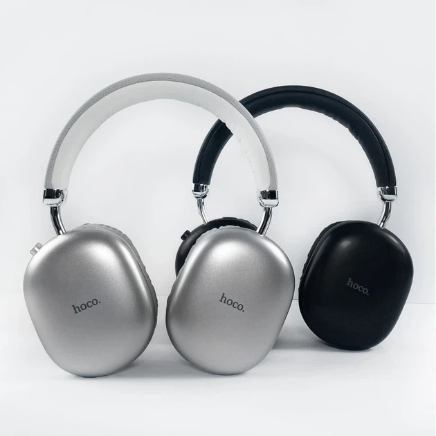 Накладні бездротові навушники Hoco W35 Max Joy BT headphones Black - Фото 4 Накладні бездротові навушники Hoco W35 Max Joy BT headphones Black - изображение 4