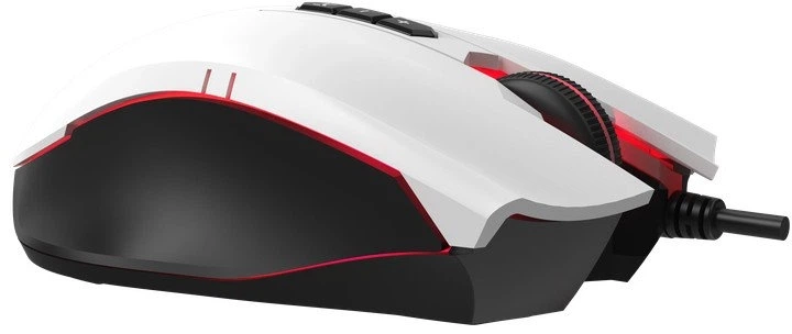 Компьютерная мышь A4tech Bloody ES7 RGB оптическая USB 8 кнопок 100-6000 CPI 1.8 м белая (ES7) - Фото 2 Компьютерная мышь A4tech Bloody ES7 RGB оптическая USB 8 кнопок 100-6000 CPI 1.8 м белая (ES7) - изображение 2