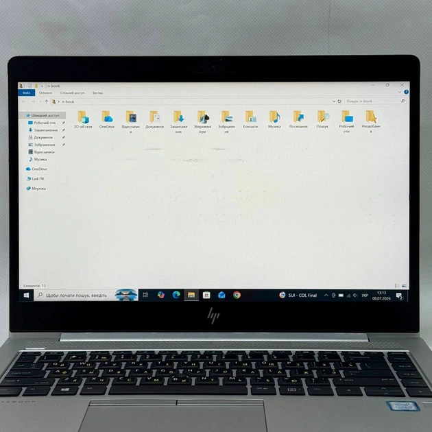 Ультрабук Б-класс HP EliteBook 840 G5 / 14" (1920x1080) IPS / Intel Core i7-7500U (2 (4) ядра по 2.7 - 3.5 GHz) / 8 GB DDR4 / 128 GB SSD / Intel HD Graphics 620 / WebCam / Windows 10 Pro б/у - Фото 8 Ультрабук Б-класс HP EliteBook 840 G5 / 14" (1920x1080) IPS / Intel Core i7-7500U (2 (4) ядра по 2.7 - 3.5 GHz) / 8 GB DDR4 / 128 GB SSD / Intel HD Graphics 620 / WebCam / Windows 10 Pro б/у - изображение 8